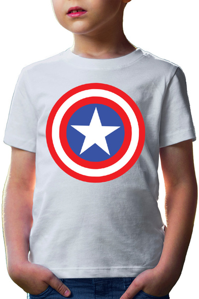 OEM Tricou copii Captain America Cool Powerful Control Abilities