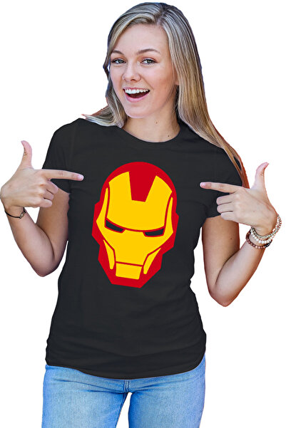 OEM Tricou Femei Ironman Logograph Symbol Marvel Comics Stan