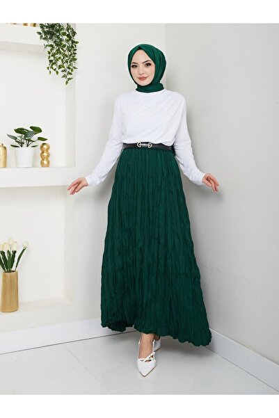 MODA TAY KADIN KIRIŞIK ETEK