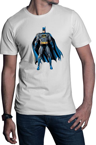 OEM Men's T-shirt Batman DC Superhero Handmade Equipment Fly