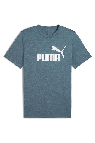 Puma Μπλούζα Ess No. 1 Logo Heather Tee S, Μπλε, Ανδρική