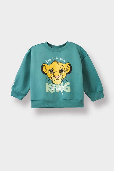 DeFacto Baby Boy Disney Lion King Crew Neck Sweatshirt F3299A525Au