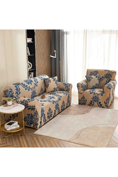 JOJO HOME Husă elastică pentru canapea, Jojo Home, imprimeu abstract, M3, M-2...