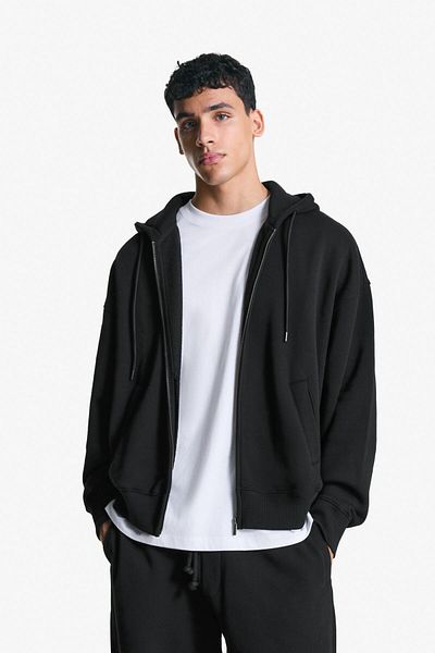 Bershka Zip-up hoodie