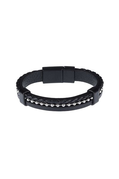 Hatemoğlu 100% Leather Men's Bracelet