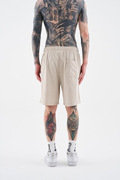 Machinist Ανδρικό σορτς Basic Washable Relaxed Space Grey