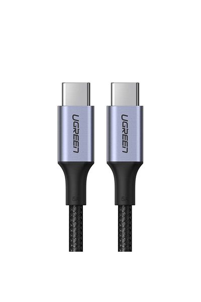 Ugreen Kabel przewód USB-C - USB-C Power Delivery Quick Charge 2m - szary