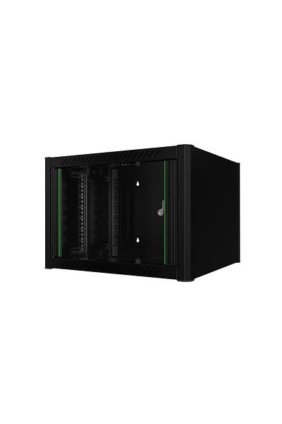 Inna marka Lanview Szafa Rack 19" 7U, 600x560x423mm, Czarna, RWM07U56BL