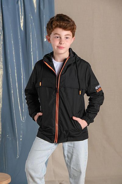 Zaziko Kids Newlife Xiarloti Boy's Hooded Waterproof Seasonal Coat