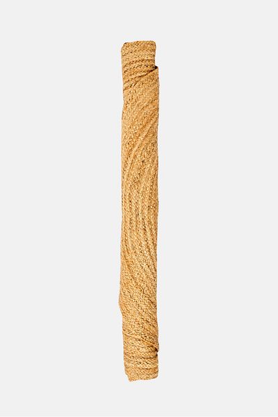 Muy Mucho Oval Jute Rug, Natural