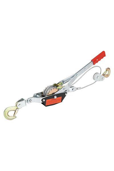 flores Horizontal cable winch, 2000 kg, cable Ø 4 mm x 85 cm