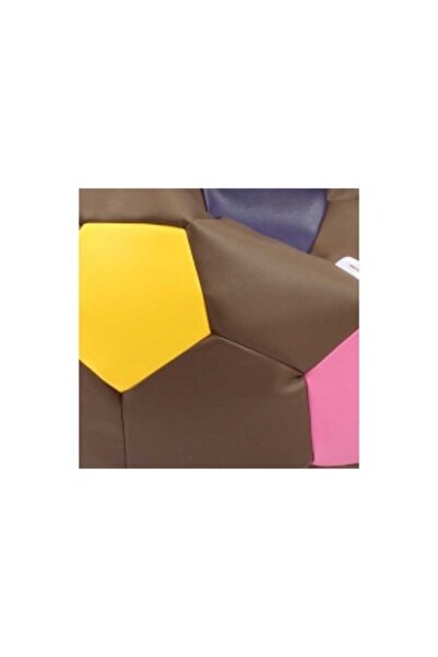 Pufrelax Telstar Junior Ball Armchair, Eco-leather Material - Chocolate Sprinkles