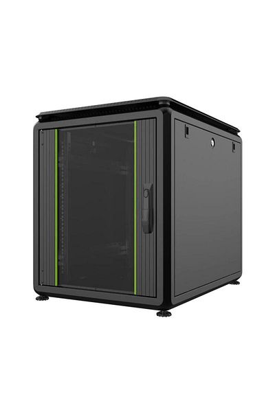 Inna marka Szafa rackowa Lanview 19" 12U 600x800x719mm czarna Data Line, RDL12U68BL