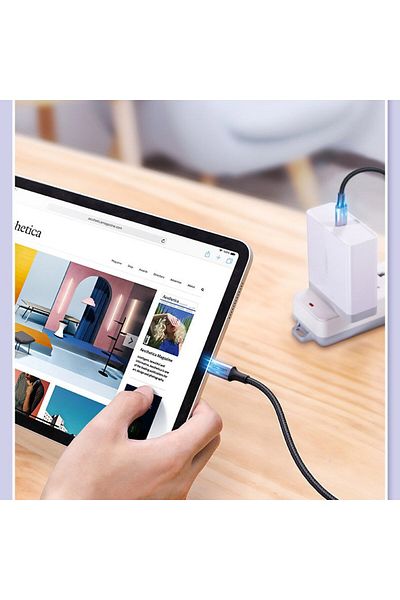 Ugreen Kabel przewód USB-C - USB-C Power Delivery Quick Charge 1m - szary