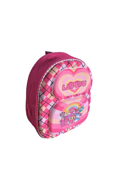 Weynes Pink Embossed Girl's Daily Nursery Kindergarten Backpack Wsb5040