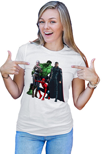 OEM Witcher Ciri Magician Spiderman Captain America Women's T-Shirt