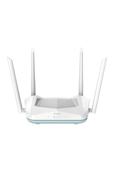 Inna marka Router D-Link EAGLE PRO AI AX1500, Wi-Fi 6, Dwuzakresowy, LAN, Biały, R15