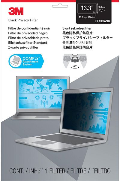 3M Filtru de confidențialitate 13,3" 16:9, 98044054314