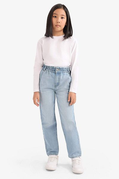 DeFacto Pantaloni de blugi standard pentru fete E6181A825AU