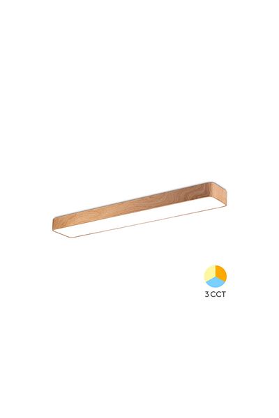 Braytron PLAFONIERA LED SUSPENDATA 45W 3in1 LEMN BLADE RCT