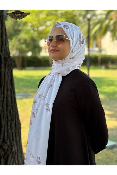 ALDIRA The Pashmina Viscose Fabric Is a Digital Pattern of 110 Grams