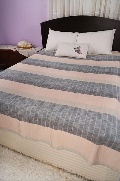 Defne&Apollon İpekçilik Natural Line – Handwoven 80% Cotton 20% Linen Double Pique - Mixed Color4