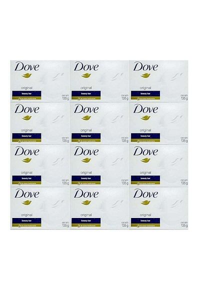 Dove White Cream Bar 4.75 Oz / 135 Gr (Pack of 12)