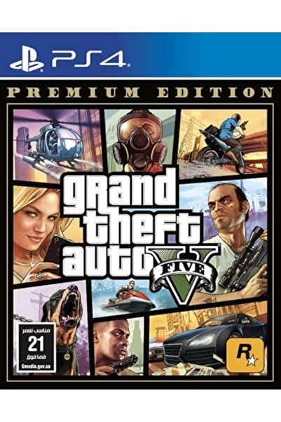 RockStar Games Grand Theft Auto for PlayStation 4 (Saudi Arabia Edition)