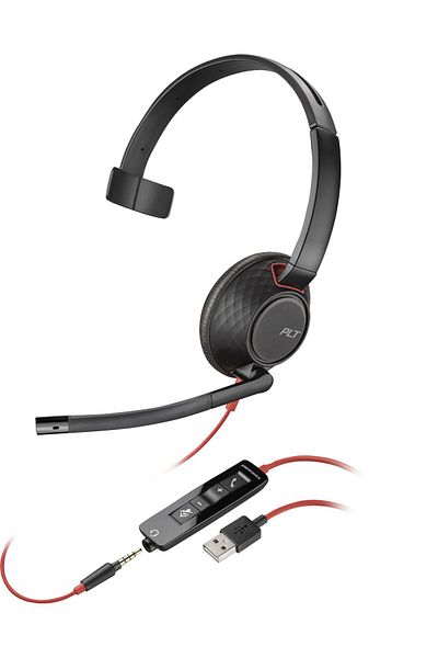 Inna marka Słuchawka HP Blackwire 5210 Mono USB-A, 80R98AA
