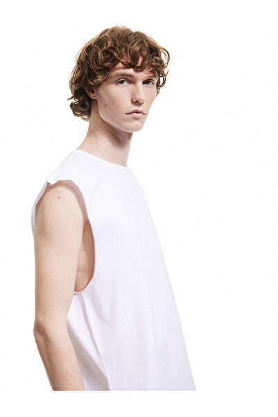 Koton Cotton Crew Neck Basic Sleeveless T-Shirt