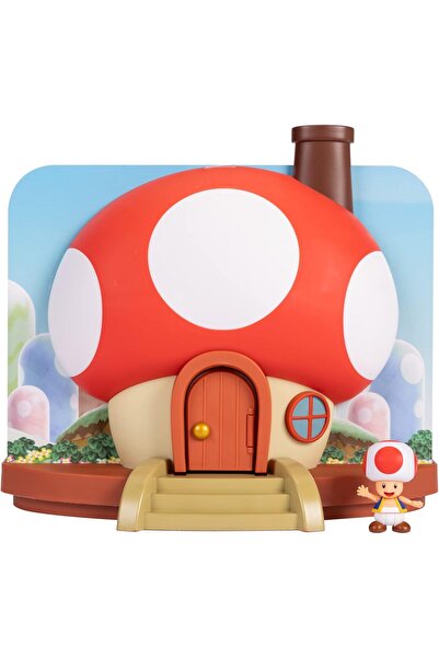 Spin Masters مجموعة ألعاب نينتندو سوبر ماريو تود هاوس ديلوكس 2.5 بوصة 41367