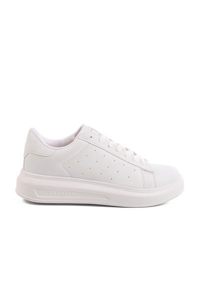 AYAKMOD White Lace-Up Women's Sneaker 156 g