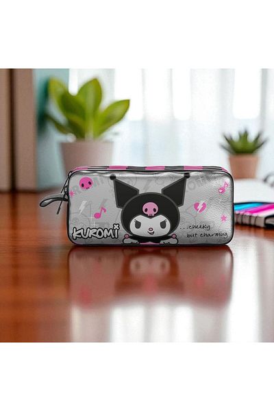 GENC DIJITAL BASKI Kuromi New Season Original Pencil Bag