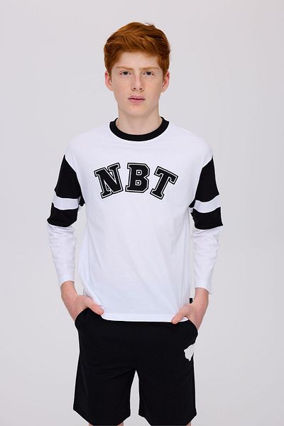Nebbati Boy White Tshirt