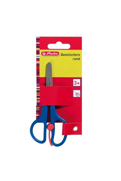 Herlitz Medium Scissors 13 cm, Material Metal/Plastic, Plastic Handle, Blister