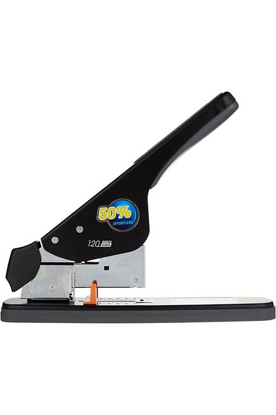 Deli E0484 Heavy Duty Stapler Convenient Low-Staple Indicator
