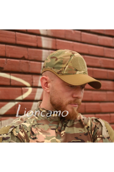 Lion camo Sapca Universal Size Cap - SPARTA Combat velcro