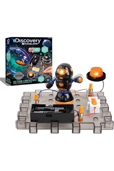 Yalla Toys تجربة عمل دوائر لعبة الاكتشاف - روبوت سبينر 1423004861