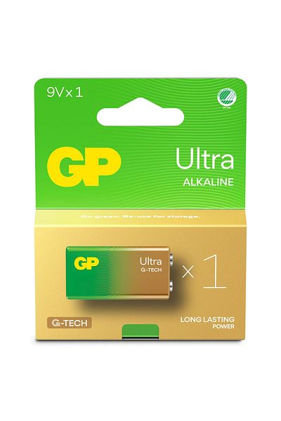 Inna marka GP ULTRA ALKALICZNA BATERIA 9V, 1 SZTUKA, 151434