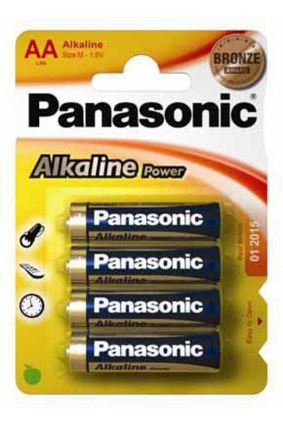 Inna marka Bateria alkaliczna Panasonic 1x4 AA Mignon LR6 TCR55SS003M, LR6APB/4BP