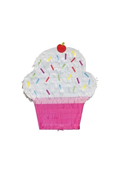 party mix Cupcake Şekilli Pinyata - Kız Çocuk Doğum Günü Partisi, Eğlenceli O...