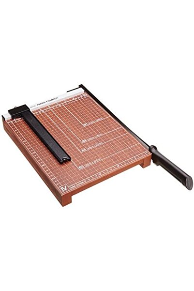 Deli Lever Paper Trimmer, Brown