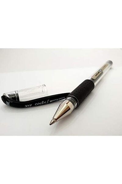 UNİ-BALL Signo DX Tip 0.7mm Gel Rollerball Pens -12pk (Black, MI-UM151-BK)