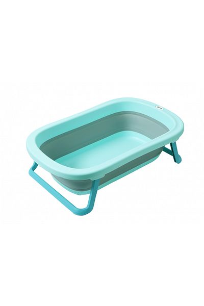 Little Mom Cadita pliabila Little Mom Fold Turquoise/Grey