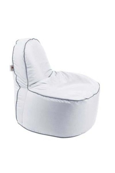 Pufrelax Fotoliu OK Junior, Material impermeabil - Alb