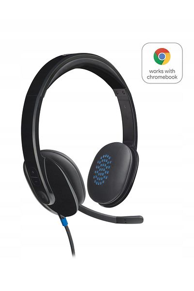Inna marka Logitech Słuchawki H540 USB COMPUTER 981-000480