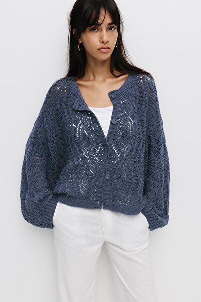 Pull & Bear Ajurlu hırka