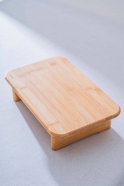ACAR Rectangular Presentation Stand with Bamboo Legs - 34.5 cm