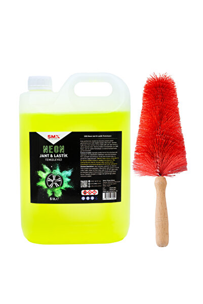 SMX Neon Jant & Lastik Temizleyici 5 Lt. + Jant Temizleme Fırçası