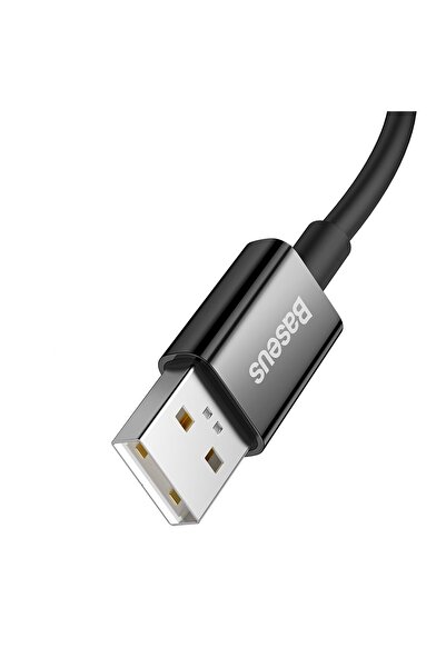 Baseus Cablu USB-A la USB-C SUPERVOOC seria Superior, 65W, 1m, negru